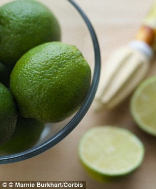 Drinking warm water with lime in the morning can kick-start digestion